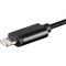 Monoprice MFi Certified Lightning to 3.5mm Audio Adapter_ Nylon Braid_ Black 36444 - alternate 8